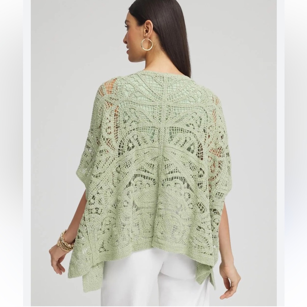 Jen's Pirate boho Poncho Tunic Asymmetrical 100% Cotton &Silk , Made in USA